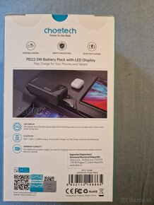 ChoeTech Digital Powerbank B731 PD22.5W 40000 mAh - 2