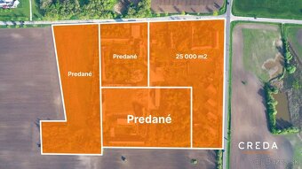 CREDA | predaj pozemok 25 000 m2, Šurany - 2