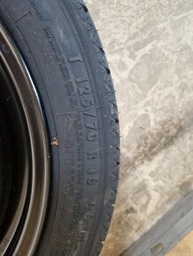 Dojazdové koleso 125/70 R16 s príslušenstvom - 2