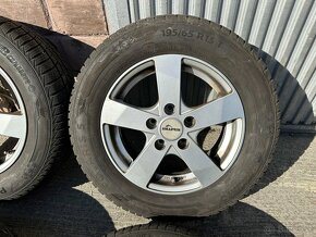 15" Elektrony 5x114,3 so zimnymi pneu 195/65 R15 - 2