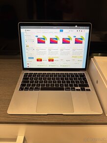 Macbook Air M1 - 16GB RAM - 256 GB SSD - V záruke do 9/2025 - 2