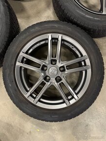 Hliníkové disky KIA r17, zimné pneumatiky 215/55r17 - 2