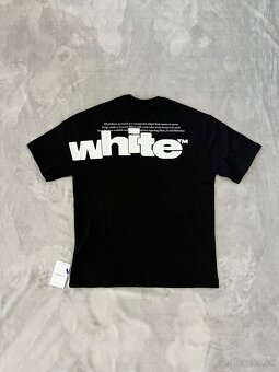 Off White tričko (čierne) - 2