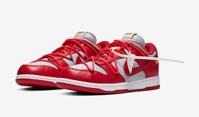 Nike dunk x off white “red” - 2