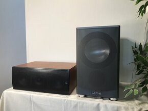 Predám Canton Subwoofer + centrálny reproduktor - 2