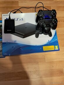 Ps 4 slim 500gb plus príslušenstvo - 2