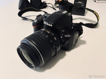 Nikon D5200 s príslušenstvom a 2 objektívmi - 2