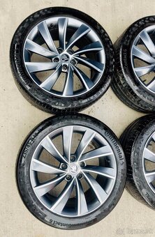 Škoda Turbine  R18 8,0J x 18“ ET 44 ORIGINÁL 5x112 - 2