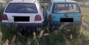 Predám VW golf + opel corsa na diely - 2