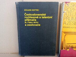 5ks knih stará rádia + schémata - pro sběratele radii - 2