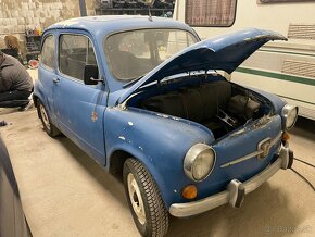 Fiat 600 štartuje, prevodovka funkčná - 2