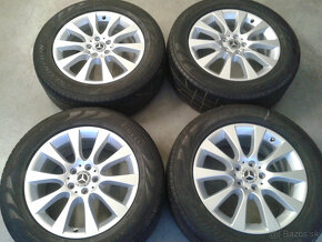 Ponukam ALU 5x112 R18 8J ET56 ORIGINAL MERCEDES - 2