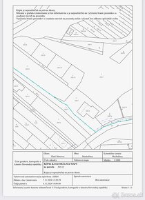 Predam stavebny pozemok o vymere 702m2 MACHULINCE - 2