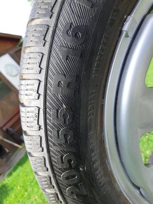 205/55 r16 zimne pneumatiky + disky - 2