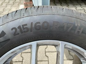 Pneumatiky + disky 215/60 R17 Renault - 2