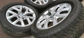 Alu BMW 5x112 a zimné Brodgestone Blizzak 205/60 R17 - 2