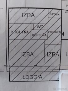 Predám 3 izbovy slnečný byt v mestkej  časti zapad - 2