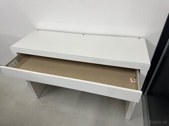 IKEA MALM Toaletný stolík biely 120x41 cm - 2