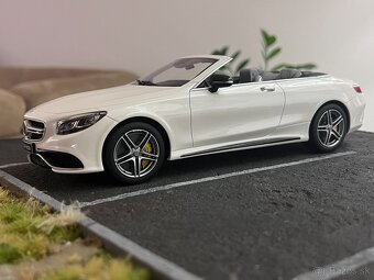 1:18 Mercedes-Benz S63 AMG Cabrio (White) - GT-Spirit - 2