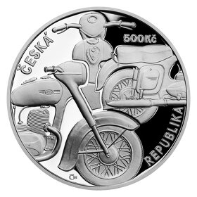 Ag minca 500 Kč 2022 Jawa 250 - Proof - 2