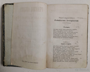 Phaedri Augusti liberti fabularum Aesopiarum Libri V. 1865 - 2