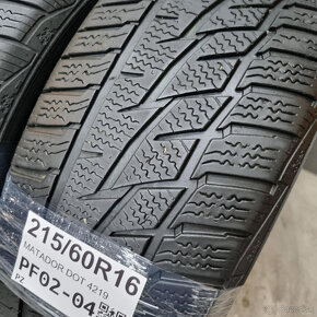 Zimné pneumatiky 215/60 R16 MATADOR DOT4219 - 2