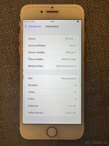 Predám IPhone 7 32GB - 2