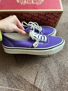 Fialové vans authentic - 2