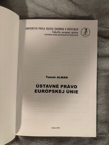 Predam knihu ústavne právo EU - 2