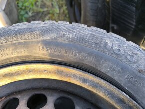 Predám zimné pneu 185/60R15 - 2