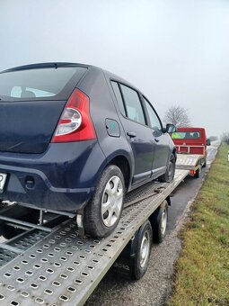 Rozpredam Dacia Sandero 1.2 55kw D4F 732 2012 - 2