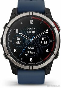 Garmin Quatix 7 Saphphire Silver/Blue - 2