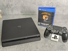 Playstation 4 Slim 500GB 1 ovládač, 1 náhodná hra - 2