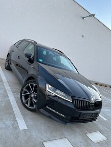 ŠKODA SUPERB COMBI SPORTLINE FULL LED MATRIX WEBASTO ŤAŽNÉ - 2