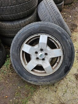 Predám elektróny 5x120 255/60 R18 Zimné gumy - 2