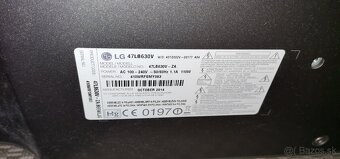 LG 47LB630V - SMART TV - LCD - LED TV - zlé podsvietenie - 2