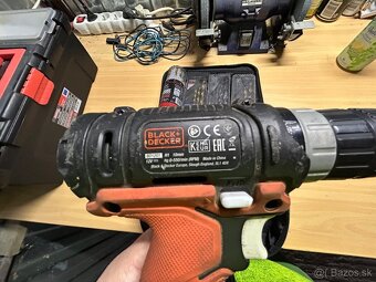 AKU vŕtačka,šróbovačka Black & Decker bd12s1+ príslušenstvo - 2