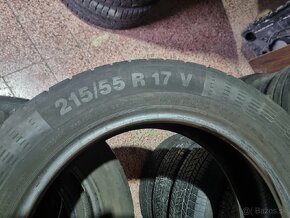 Contimental 215/55r17 letne - 2