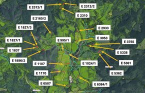 Poniky – 5.958 m2 ORNÁ PÔDA a LESY – Na Predaj - 2