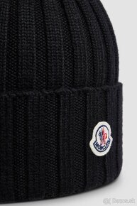 Dámska čiapka Moncler - čierna - 2