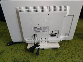 Toshiba 24" biela do spalne alebo kuchyne - 2