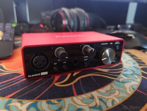 Focusrite Scarlett Solo 3Gen, slúchadlá, mikrofón - 2