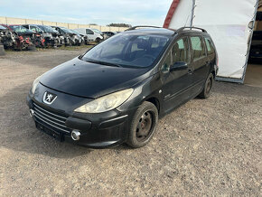 Peugeot 307 1,6 hdi 80KW 9HZ kombi prodám díly - 2