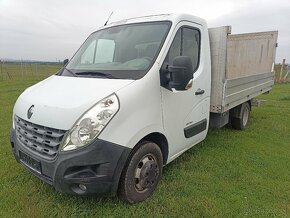 Renault Master valník hydraulické zadné čelo - 2