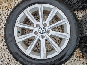 Originálne VW elektróny, PASSAT B8, 5x112 215/55 17 - 2