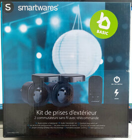 Smartwares SH4-99651FR - diaľkovo ovládané el. zásuvky - 2