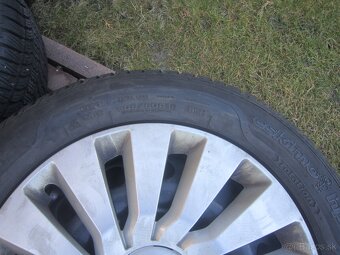 16" pl. disky Octavia 4 so zimnimy pneu 205/60R16 Sava eski - 2