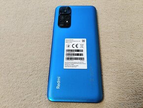 Xiaomi Redmi Note 11.  4gb+2gb/128gb.  Modrá metalíza. - 2