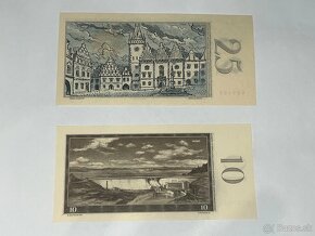 Predám 25 Kčs 1958 a 10 Kčs 1960 - 2