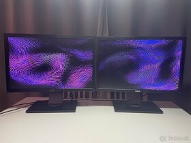 2x Dell monitor 24" - 2